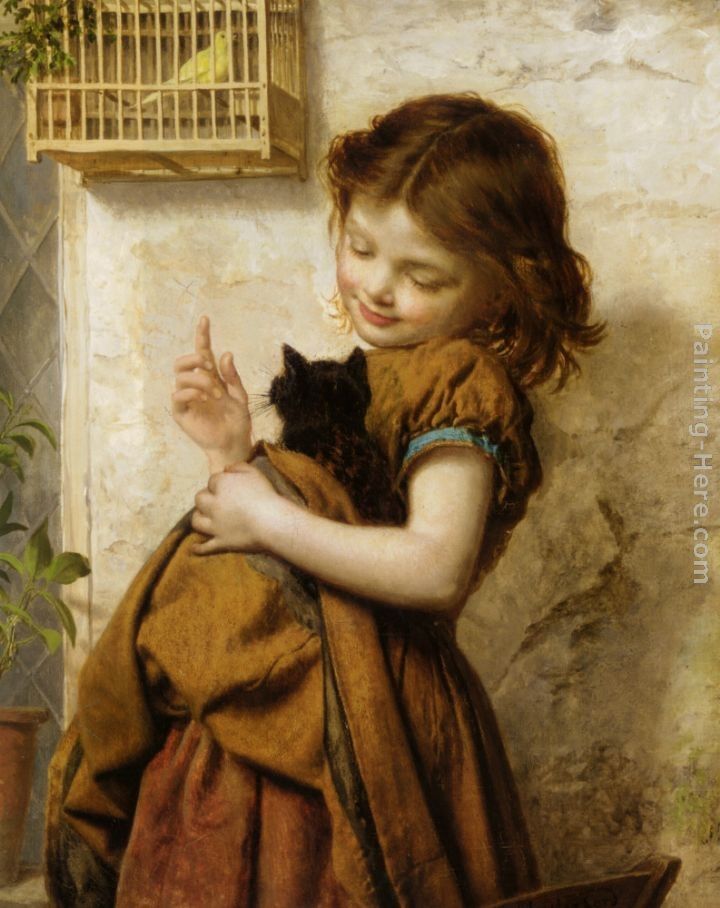 Sophie Gengembre Anderson Her Favorite Pets